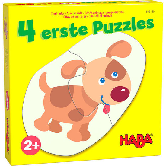 presentatie portemonnee wees gegroet HABA eerste puzzel – Jonge dieren | Funshop Houten