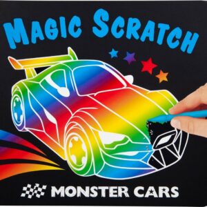 TOP Model magic scratch monster cars