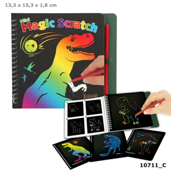 Dino World mini Magic Scratch boek