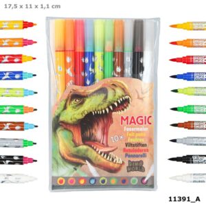 Dino World magic dubbele stiften 10 stuks
