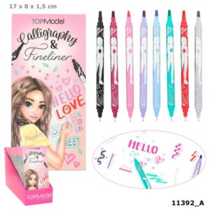 TOPModel kalligrafeer en fineliner set