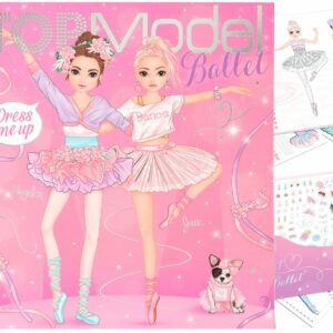 TOPModel Dress Me Up stickerboek - BALLET